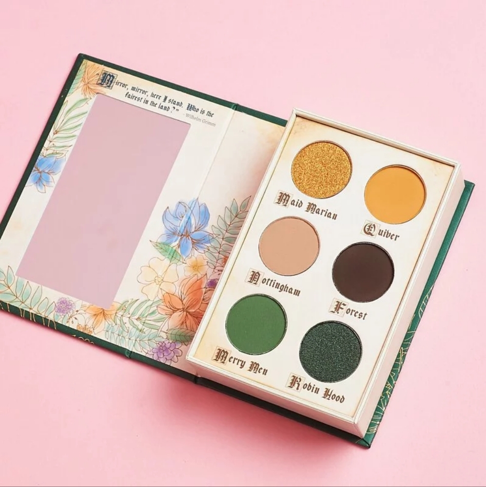 STORYBOOK COSMETICS-Storybook Fairy Tale Book Club Eyeshadow Palette- Robin Hood